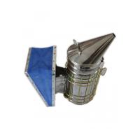 china ISO S M L Conic Stainless Steel Bee Hive Smoker Beekeeping Equipment With Heat Shield