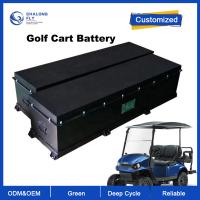China OEM ODM LiFePO4 lithium battery pack golf cart battery 48V golf cart lithium battery 48v 150ah for golf cart factory