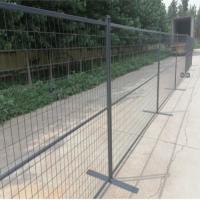 China Event 2.5mm Pvc Temporary Fence 2.1m Height Removable factory