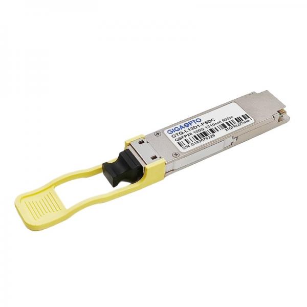 Quality 100GBASE DR Single Lambda QSFP28 PAM4 Optical Transceiver Module 1310nm 500m LC DOM for sale