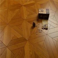 China Engineered Wood Flooring Type Parquet Wood Flooring in Antiqued Mable Teak Oak Walnut factory