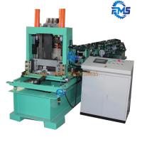 China Fly Saw Cutting Automatic CZ Purlin Forming Machine PLC factory