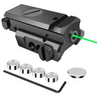 Quality Aluminium Airsoft Laser Sight Class IIIA Picatinny Rail Green Dot Laser Sight for sale