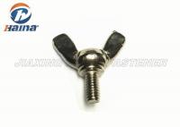 China A2-70 High Quality Stainless Steel 304 Metric wing bolts With Thread factory