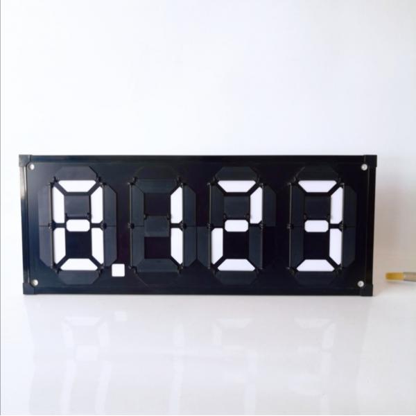 Quality Translucent Type 88.88 Outdoor Gas Price Signs With Flip Dot Display for sale