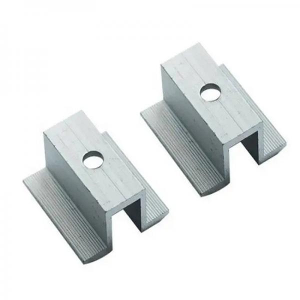 Quality Aluminium Solar Panel Installation Brackets PV Roof Mounting Mid Clamp End Clamp for sale