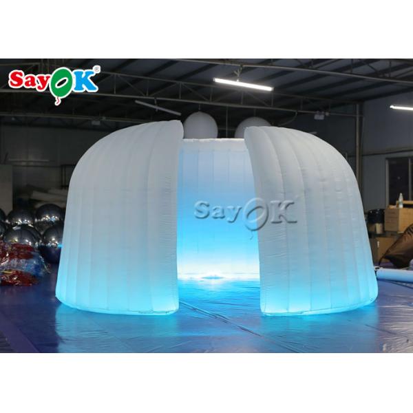 Quality Inflatable Family Tent Custom 6.5x2.4mH Portable Inflatable Party Dome Tent For for sale