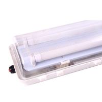 Quality ATEx IP66 LED Explosion Proof T8 Tube Linear Batten Fluorescent Light Fixture for sale