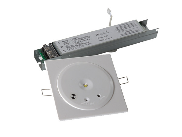 Quality 3W LED Emergency Lights, Ceiling Recessed Emergency Lamps in China for sale