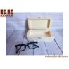 China Natural Wood box eyeglasses case sunglasses case Unfinished wooden box glasses eco friendly factory