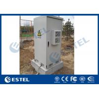 China One Compartment Outdoor Telecom Cabinet IP55 Galvanized Steel Double Wall for sale
