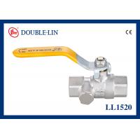 Quality Female X Female Long Threads 1/2" Lever Handle Ball Valve for sale