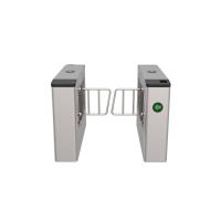 Quality Small Swing Turnstile Parking Barrier Gate With Fingerprint Square Mechanical for sale