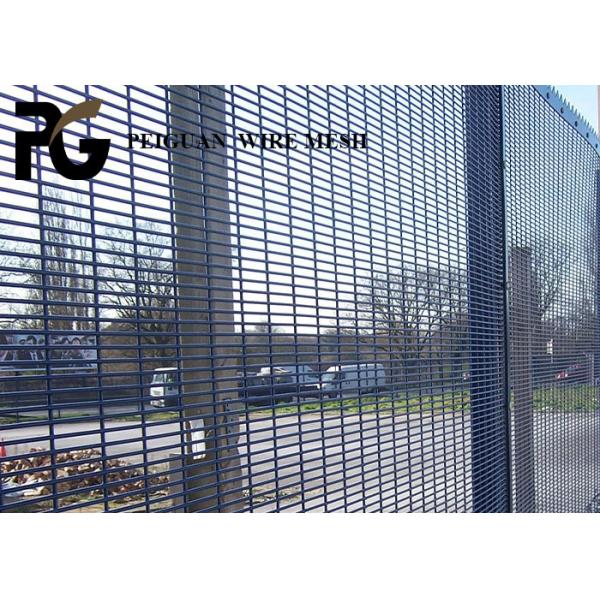 Quality Small Hole Anti Climb Security Fencing , Easily Assembled 358 Anti Climb Mesh for sale