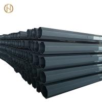 Quality Custom Made Steel Utility Pole 18 Meter Height With Black Epoxy Paint for sale