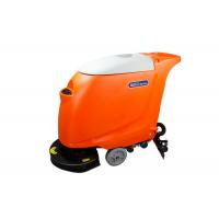 China Tile Floor Walk Behind Auto Scrubber , Small Battery Powered Floor Scrubber factory