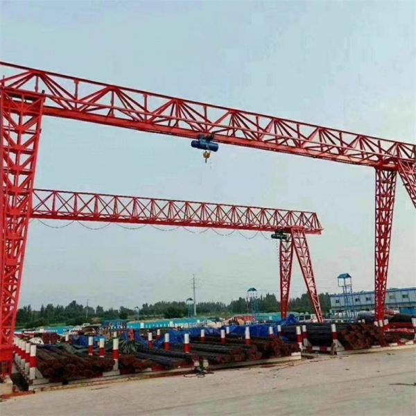 Quality 6-9M/Min Lifting Speed Box Girder Crane Electric Gantry Overhead Crane For Plant for sale