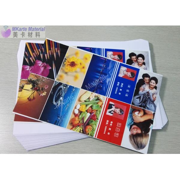 Quality Easy Laminated Smart Card Material For PVC Inkjet Printing Sheet for sale