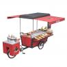 China Fried Hot Dog BBQ Leisure Vending Grill Food Cart factory