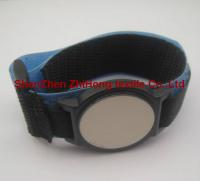 China Adjustable hook loop magic tape webbing watch band factory