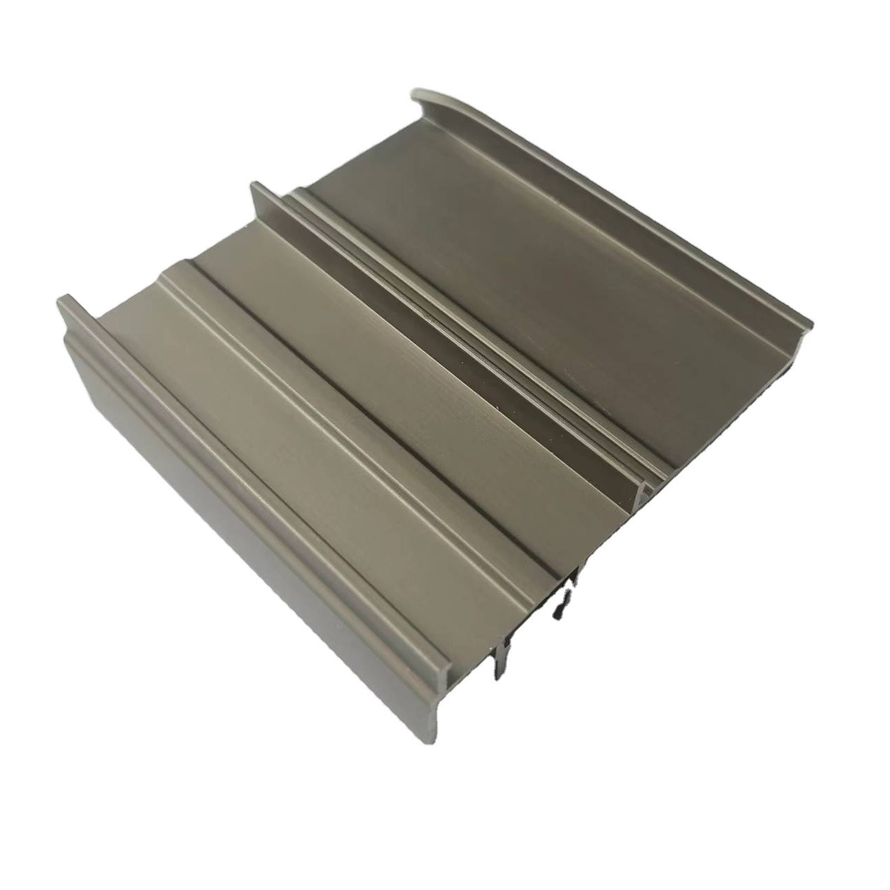 China Champagne Electrophoresis Anodized Aluminum Profiles For Glass Doors factory