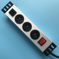 Quality 3 Australian Outlet Power Strip With USB 2M Cable Metal Shell for sale