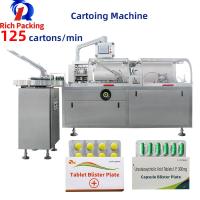 China 120W Horizontal Automatic Pharmaceutical Products Carton Box Packing Machine factory