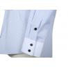China Casual Corporate Office Work Uniforms , Durable Men's Long Sleeve Business Shirts factory