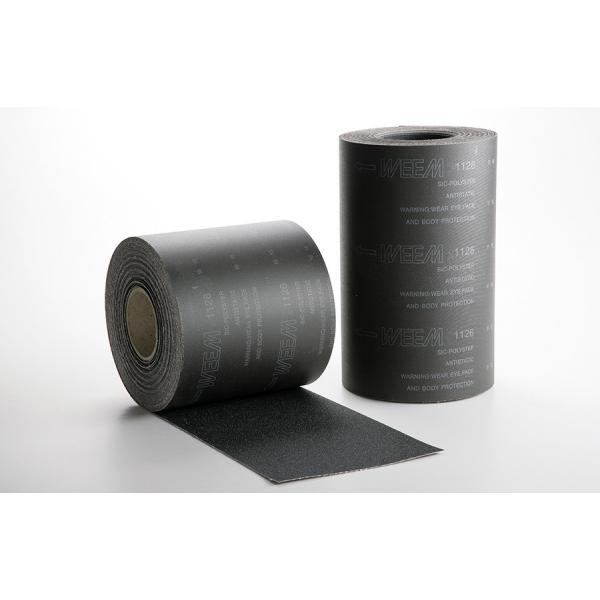 Quality Silicon Carbide Abrasive Cloth Sandpaper Rolls , 24 Grit To 120 Grit for sale