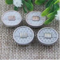 China 2018 Explosion models spiral high-grade anti brass color alloy 17 mm jeans buttons for apparel accessories factory