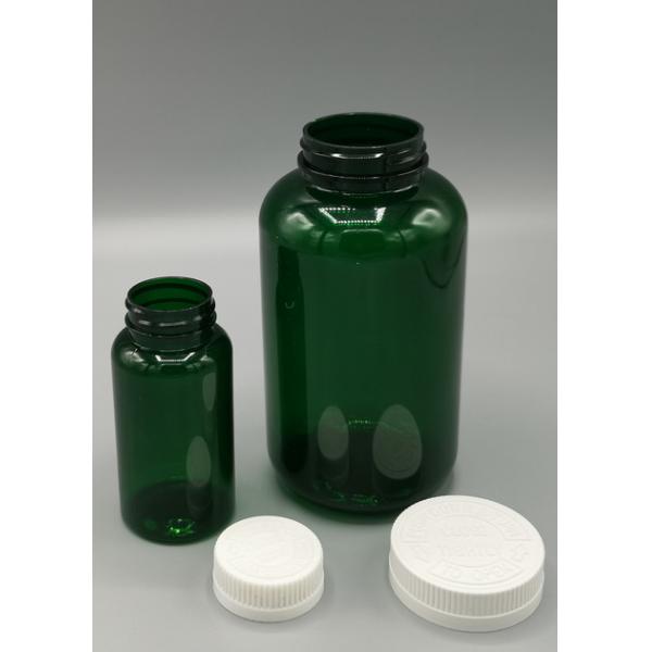 Quality Syrup / Medical Liquid PET Medicine Bottles With Cap 50mm Diameter 113mm Height for sale