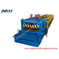 Quality PLC Control Roof Tile Roll Forming Machine , Roof Profiling Machine CE Approved for sale