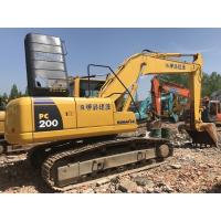 Quality Secondhand Komatsu PC200-8 (20 ton) Japan crawler hydraulic backhoe excavator for sale