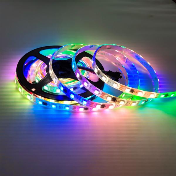Quality Smart Sound Controlled Music Reactive Led Lights Music Sync 5050 Flexible Neon for sale