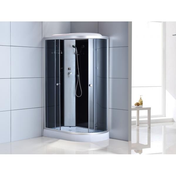 Quality 35''X35''X85'' Corner Quadrant Shower Enclosure Grey for sale