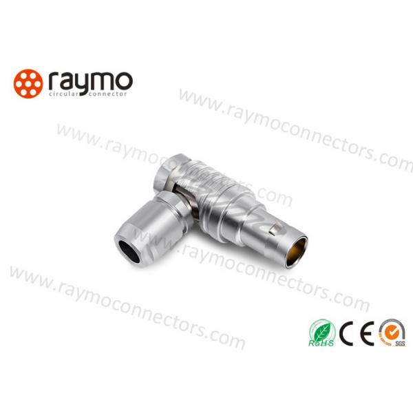 Quality Compatible Circular Push Pull Connectors PEEK Insulator Magnetic Security for sale