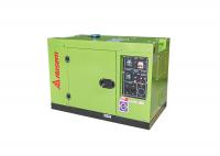China Forced Air Cooling 7kVA Silent Portable Diesel Generator Set factory
