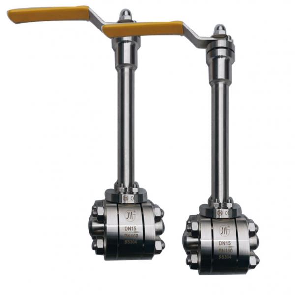 Quality Manual Butt Welding Long Stem SS304 Or Ss316 Customize Pressure Cryogenic Ball Valve for sale