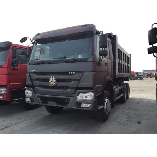 Quality Automatic Sinotruk Howo Dump Truck , Commercial 10 Wheeler Dump Truck for sale