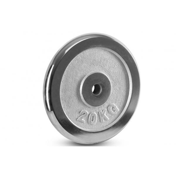 Quality 2.5kgs Gym Training Chrome Weight Plates Barbell Dumbbell Plates With 30mm Hole for sale