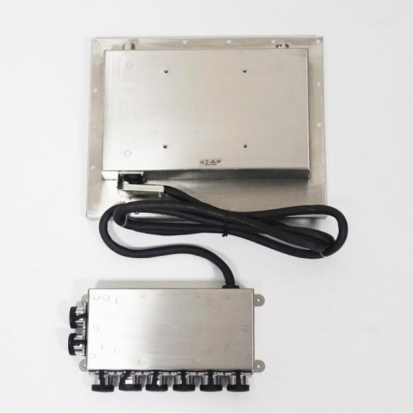 Quality IP65 Waterproof 304 Stainless Steel Panel PC 10.4 Inch With 2m Break Out Box for sale