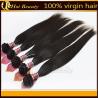 China Black Peruvian Virgin Remy Human Hair Extensions Body Wave Type factory