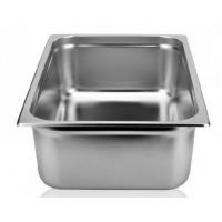 China Stainless Steel Cookwares For Kitchen Full Size GN Food Pan 530×327×100×0.7mm for sale