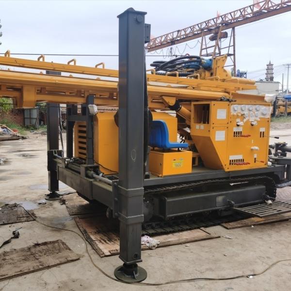 Quality GL350S Fully Hydraulic Track Mounted Borehole Drill Rig Machines for 350m Drilling for sale