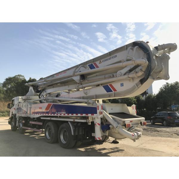 Quality 50m Boom Used Concrete Machine , Remanufactured Truck Intelligent Control for sale