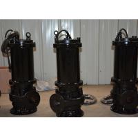 China 60m3/h 50m Non-Clogging Industrial Submersible Water Pump for sale