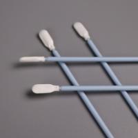 Quality Disposable Plastic Handle Tip Cleaning Swabs Industrial Spun Polyester Swab For for sale