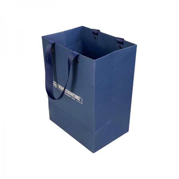 Quality Buy Custom Printed Square Wide Gusset Paper Paper Carry Bags Manufacturers for sale