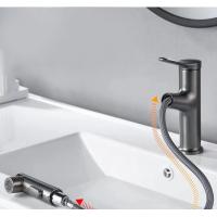 Quality Brass Braided Spout Pull Out Sink Faucet 1080 Degree Rotatable for sale