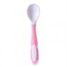 China Small Kids / Baby Feeding Silicone Spoon , Little Mouths Soft Silicone Spoon factory